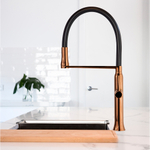 Смеситель для кухни с магнитным держателем и гибким изливом KITCHEN MAGNET 386801MACU медь