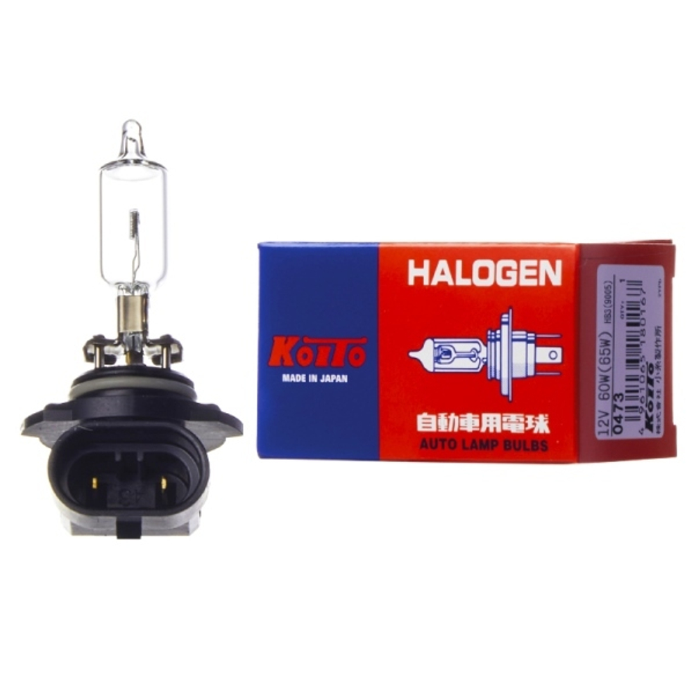 Лампа головного света Koito 9005 (HB3) 12V 65W (уп. 1 шт.) 0473