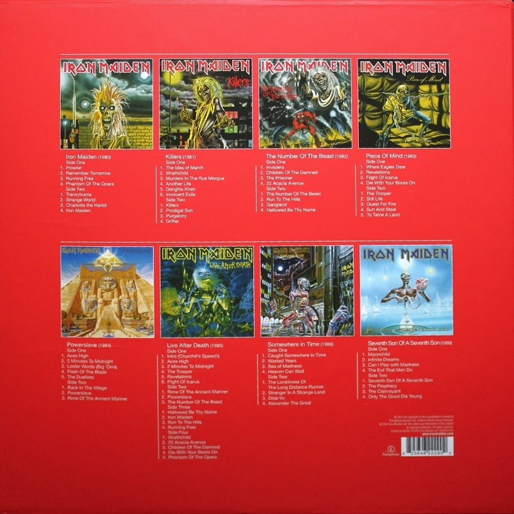 Iron Maiden / The Complete Albums Collection 1980-1988 (Limited Edition Box Set)(9LP)