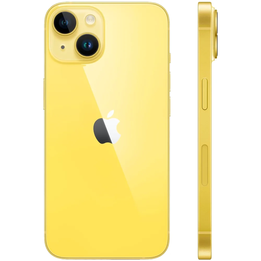 Смартфон Apple iPhone 14 256GB Dual Sim, Yellow (Желтый)