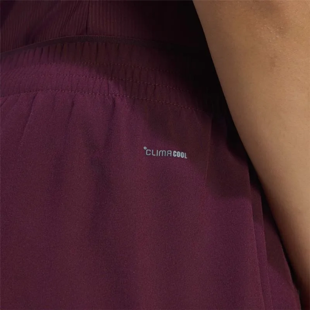 Женские Шорты теннисные Adidas Climacool 2in1 Match - maroon