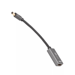 Переходник Telecom Адаптер miniDP --> HDMI-F 0.15м , оплетка, 4K@60Hz [7958820049873] TA565