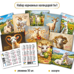 Календарь карманный 2027 "Символ года" 10368 (Квадра)