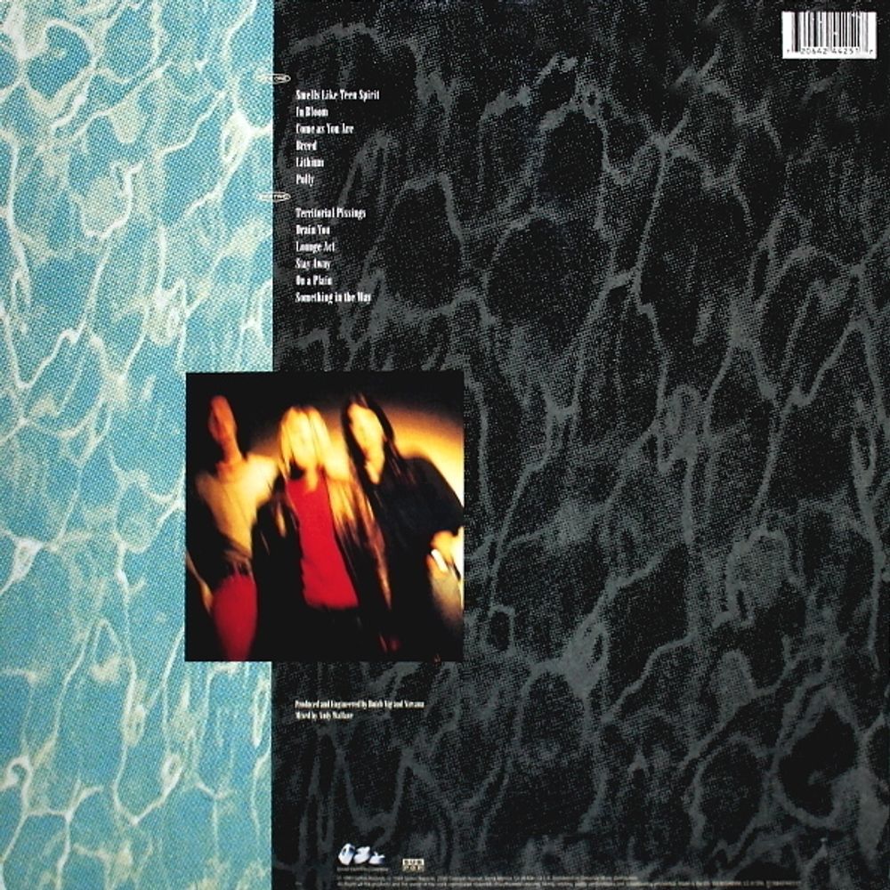 Nirvana. Nevermind (LP). Мировой мегабестселлер. Нирвана