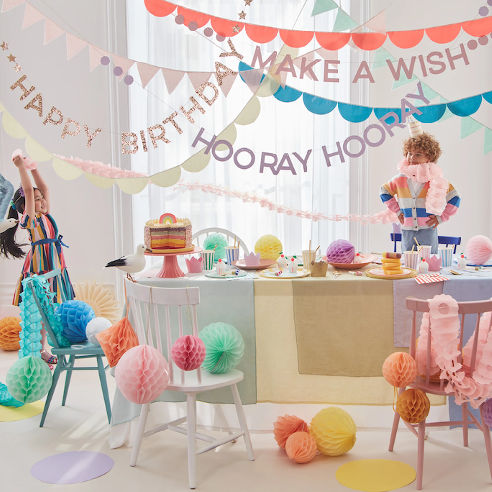 Набор из 8 гирлянд "С Днем Рождения" [Happy Birthday] (1.8 м)