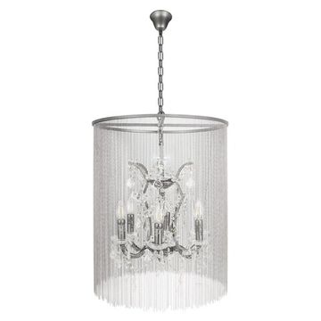 Подвесная люстра 6*Е14 10450/500 графит Vaille Crystal LOFT IT