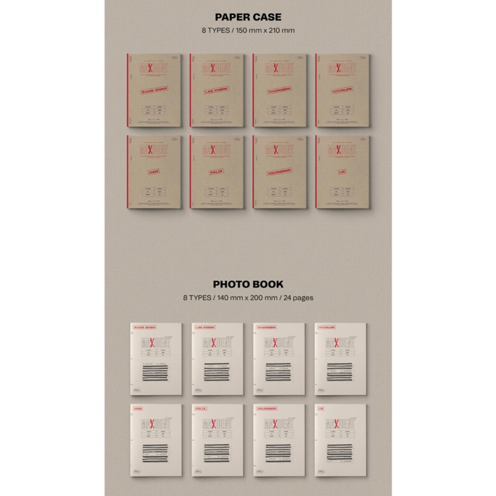 Альбом Stray Kids MAXIDENT (case ver.)