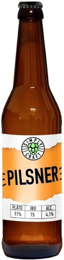 Пиво Симпли Крафт Пилснер / Simply Craft Pilsner 0.45 - стекло