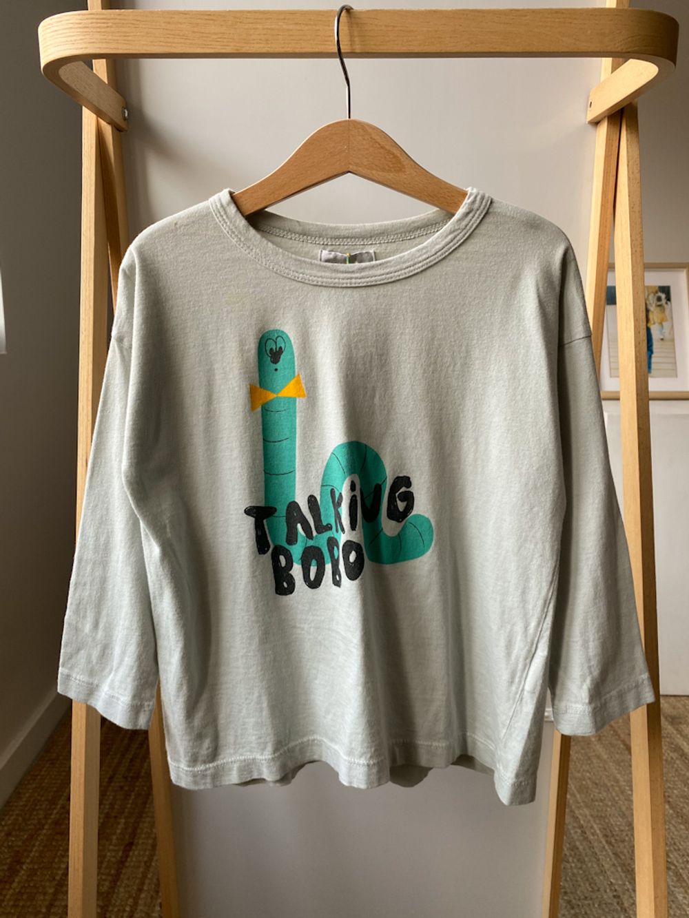 Новый хлопковый лонгслив Bobo Choses, 110