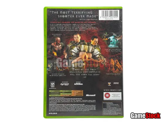 Xbox Original Doom 3 (Б/У, Английская версия)