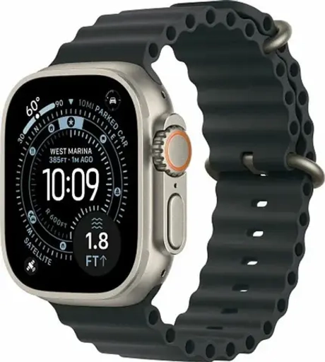 Умные часы Apple Watch Ultra 3, 49 мм, Natural Titanium Black Ocean Band