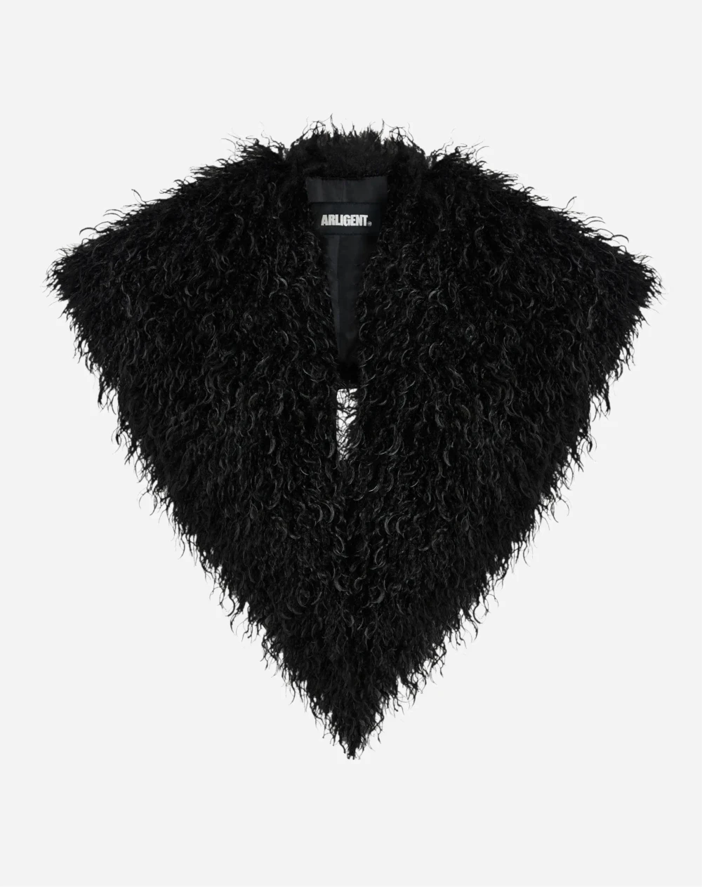 Шерстяные брюки с завязками