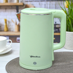 Чайник электрический 1,8л Sakura HP-2141GR, зеленый