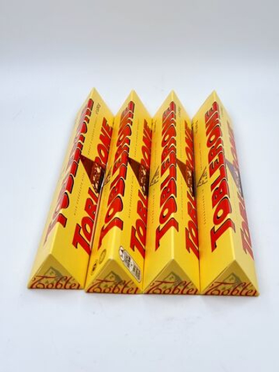 Toblerone молочный шоколад с медом и нугой 400 г (4 шт. по 100 г), Швейцария