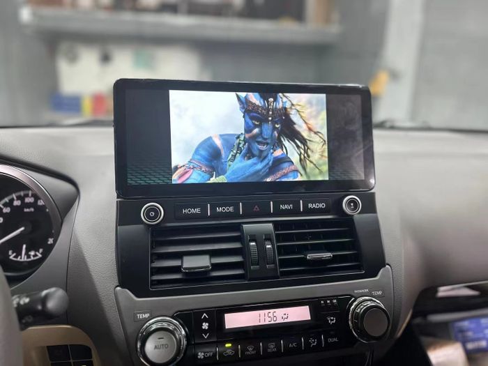 Магнитола для Toyota Land Cruiser Prado 150 2014-2017 - Redpower 85265XLM монитор 12.3" QLED в стиле Audi, Android 14, Быстрейшая, CarPlay, 4G SIM-слот