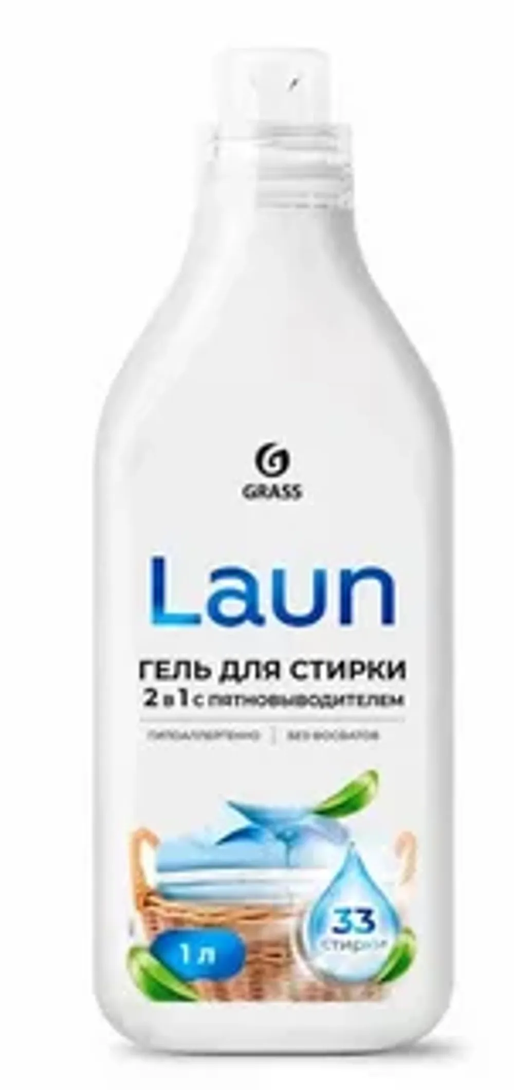 Гель для стирки всех видов тканей Laun 1,7 л