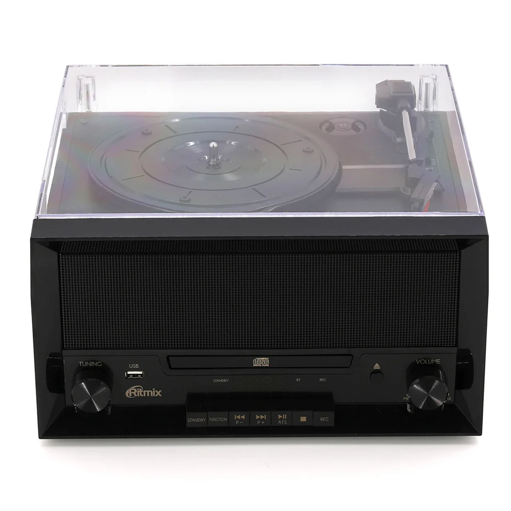 RITMIX LP-400B Проигрыватель винила Коричневое дерево