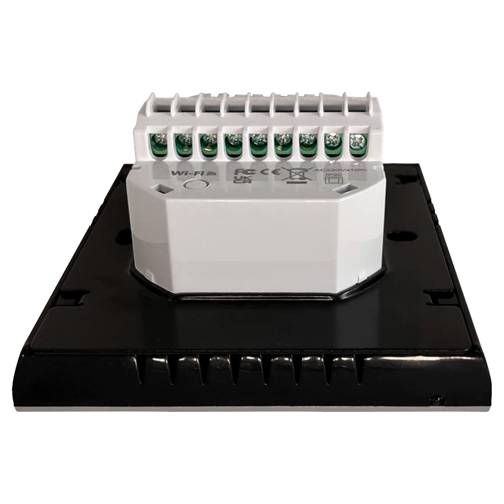 Steam&Water - Smart SAUNA CONTROLLER - Wi-fi контроллер управления электрокаменкой, в черном корпусе, в комплекте с термодатчиком и контактором