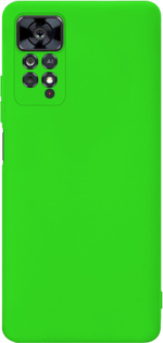 Мягкий Soft Touch чехол из силикона для XIAOMI REDMI NOTE 11 PRO 5G с бархатной подкладкой