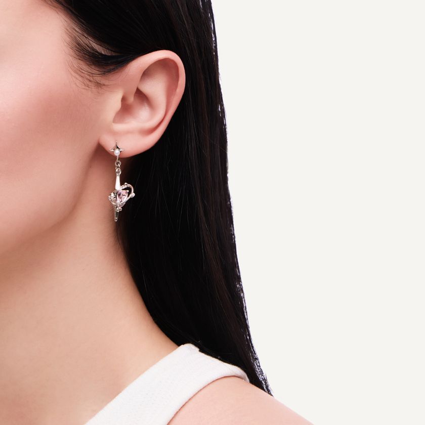 Серьги Космическая Любовь – Розовые