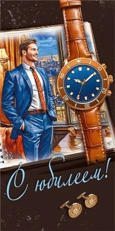 Конверт для денег "С юбилеем!" 7.0000602