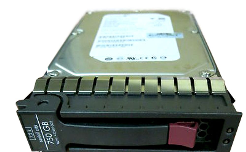 Жесткий диск HP SATA 750GB 7.2K 3.5 AJ739A