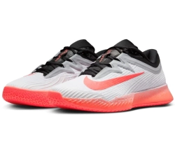 Теннисные кроссовки Nike Zoom Vapor Pro 3 HC Premium - white/hot lava/wolf grey