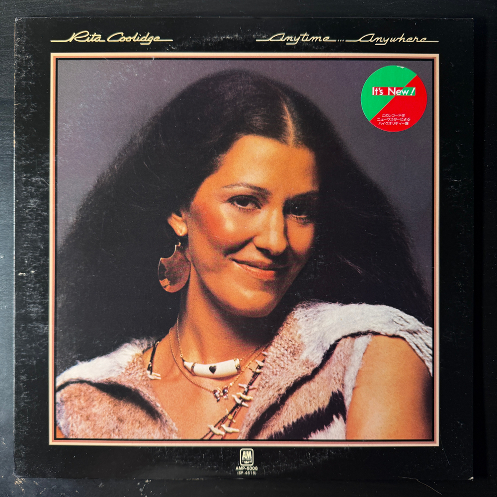 Rita Coolidge ‎– Anytime... Anywhere (Япония 1979г.)