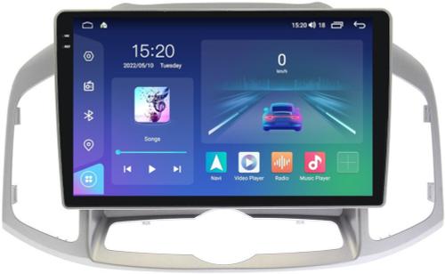 Магнитола для Chevrolet Captiva 2011-2015 - Parafar PF046U2K на Android 13, Быстрая, QLED+2K, CarPlay, 4G SIM-слот