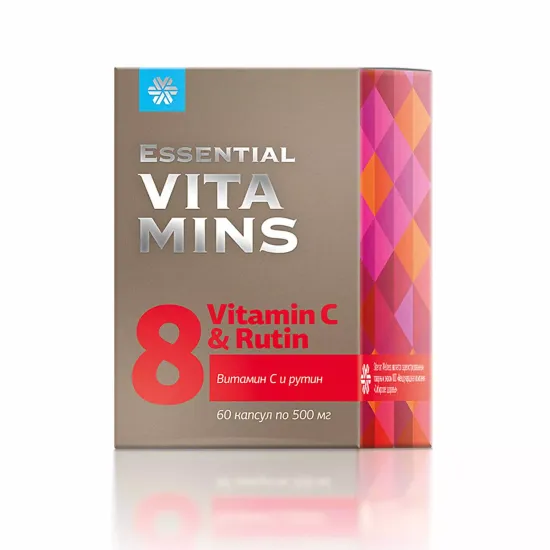 Витамин С и рутин Essential Vitamins