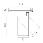 Светильник на штанге Lightstar Alta Base A5237TRIAC