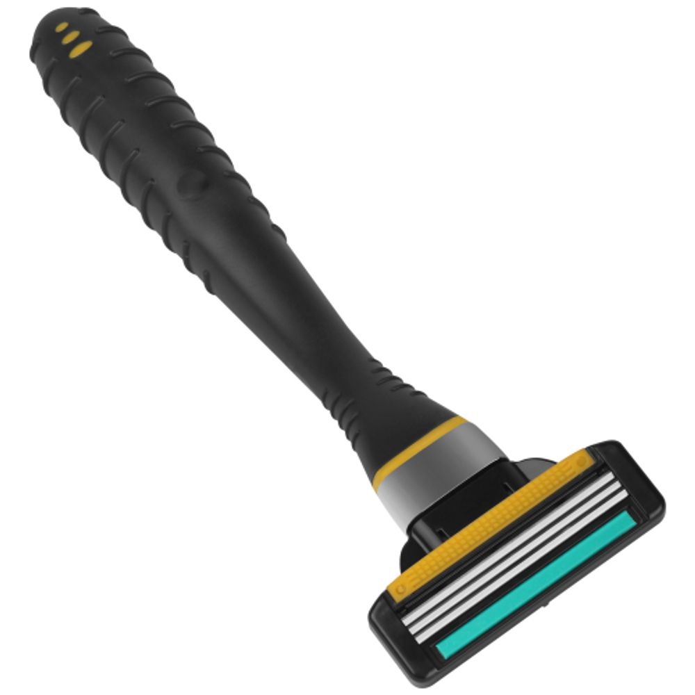 Бритвенная система Kodak Ultra Premium Razor 3 Starter мужская серебро/черный 3 лезвия 1 сменная кассета | Kodak