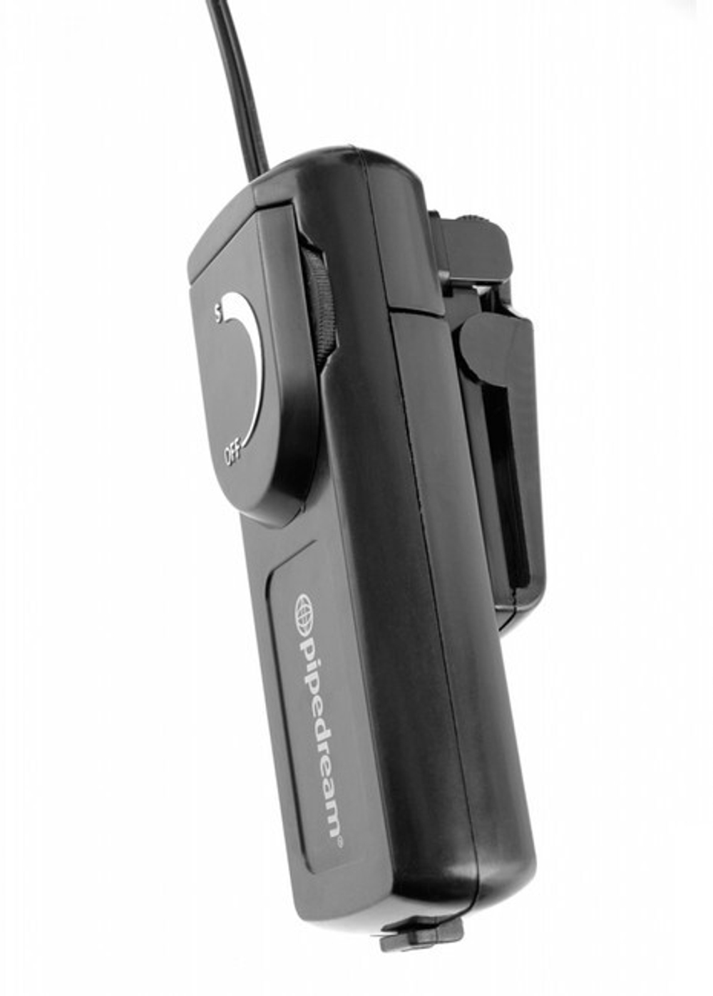 Страпон для двойного проникновения с вибрацией Vibrating Dual Penetrator (Цвет: черный)