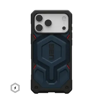 UAG Monarch Pro Kevlar® with MagSafe Series Case for Apple iPhone 17 Pro Max Kevlar Mallard (Синий)