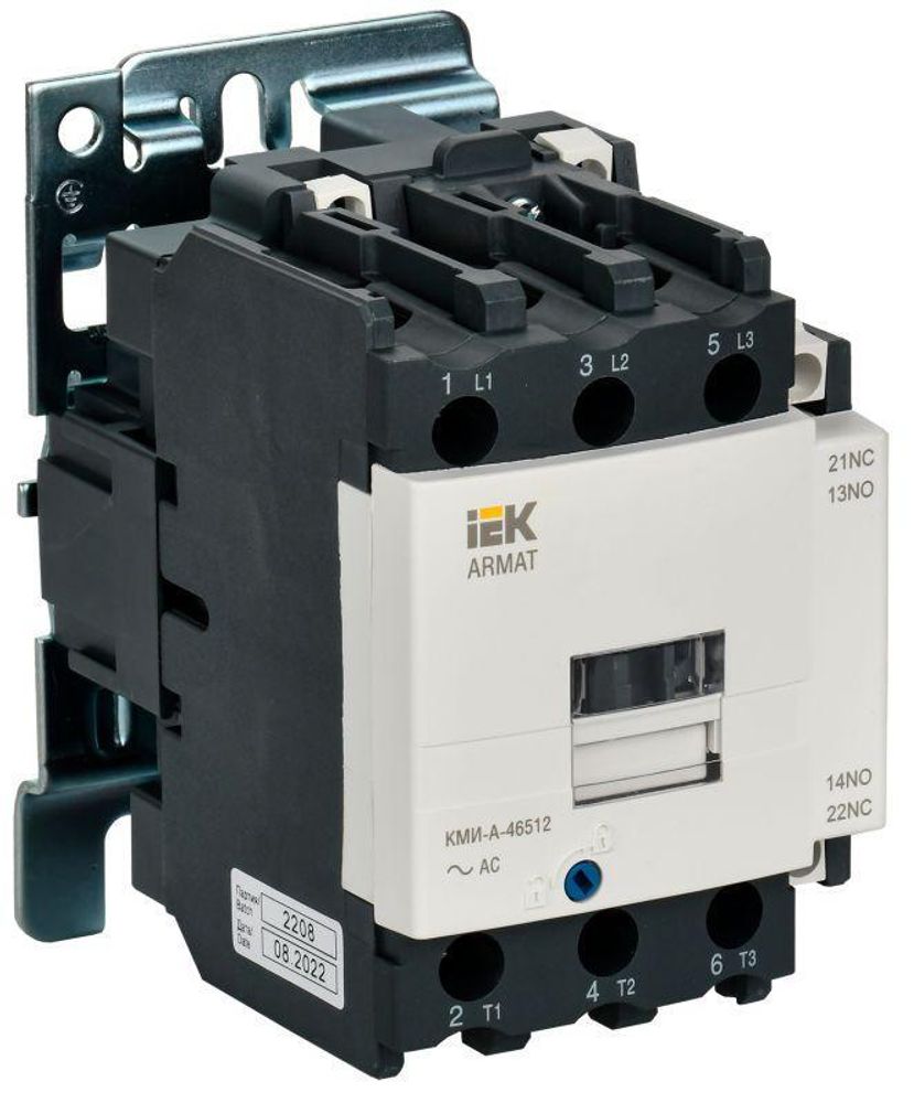 Контактор КМИ-А-46512 LC1D 65А кат. 48В AC 1НО+1НЗ AC-3 IEK AR-ACC-41-065-048-11
