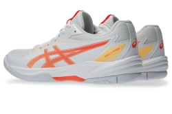 Женские кроссовки для бадминтона/сквоша Asics Gel-Task 4 - white/vivid coral