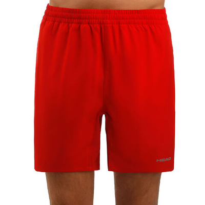 Мужские теннисные шорты HEAD Club 7in Shorts Men - Red, Silver