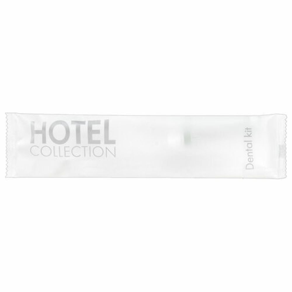 Зубной набор КОМПЛЕКТ 300 шт., HOTEL COLLECTION (зубная щётка + зубная паста 5 г), саше, флоупак, 2000306/1