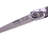 Пила по дереву Piranha, складная, для кемпинга и сада, 130 мм, 8-9 TPI, каленый зуб 3D, обрезиненная рукоятка, кобура Gross — фото 3