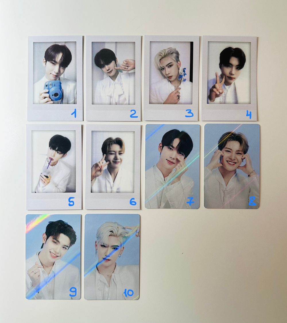 Фотокарты ZEROBASEONE (ZB1) - 2023 Fan Con Trading cards