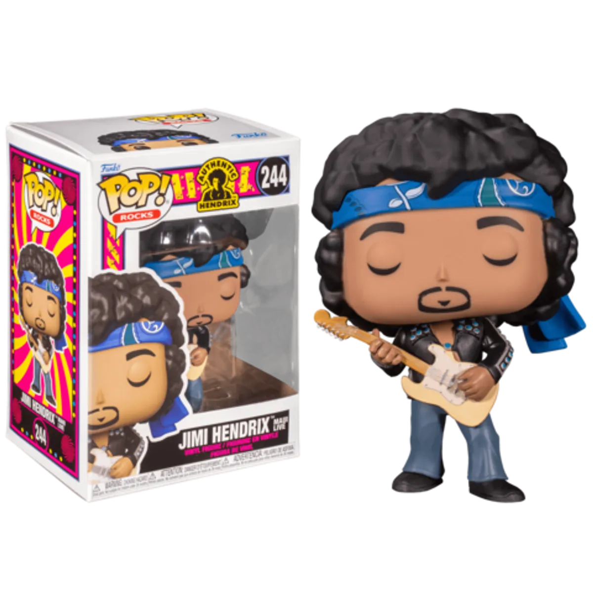 Фигурка Funko POP! Authentic Hendrix: Jimi Hendrix Maui Live (244)