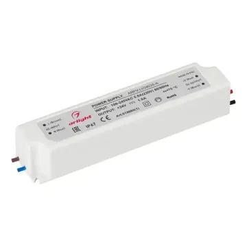 Блок питания для светодиодной ленты ARPV-LV24035-A 018980(1) (24V, 1.5A, 35W) Arlight
