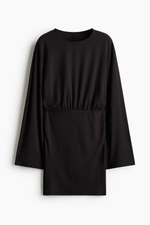 Платье из джерси с длинными рукавами - H&M