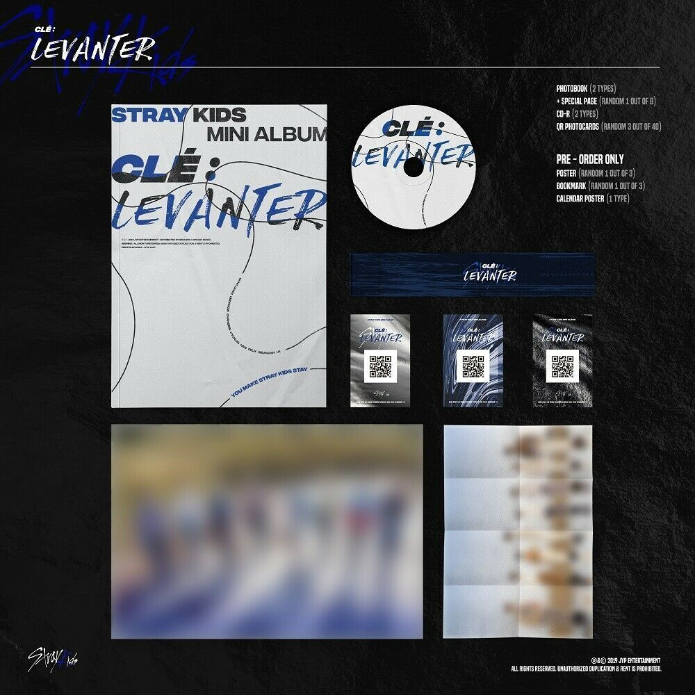 Альбом STRAY KIDS - Clé : LEVANTER (Levanter ver.)