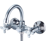 Смеситель для ванны Solone,  длинный излив, 1/2керам, JIK3-A102А