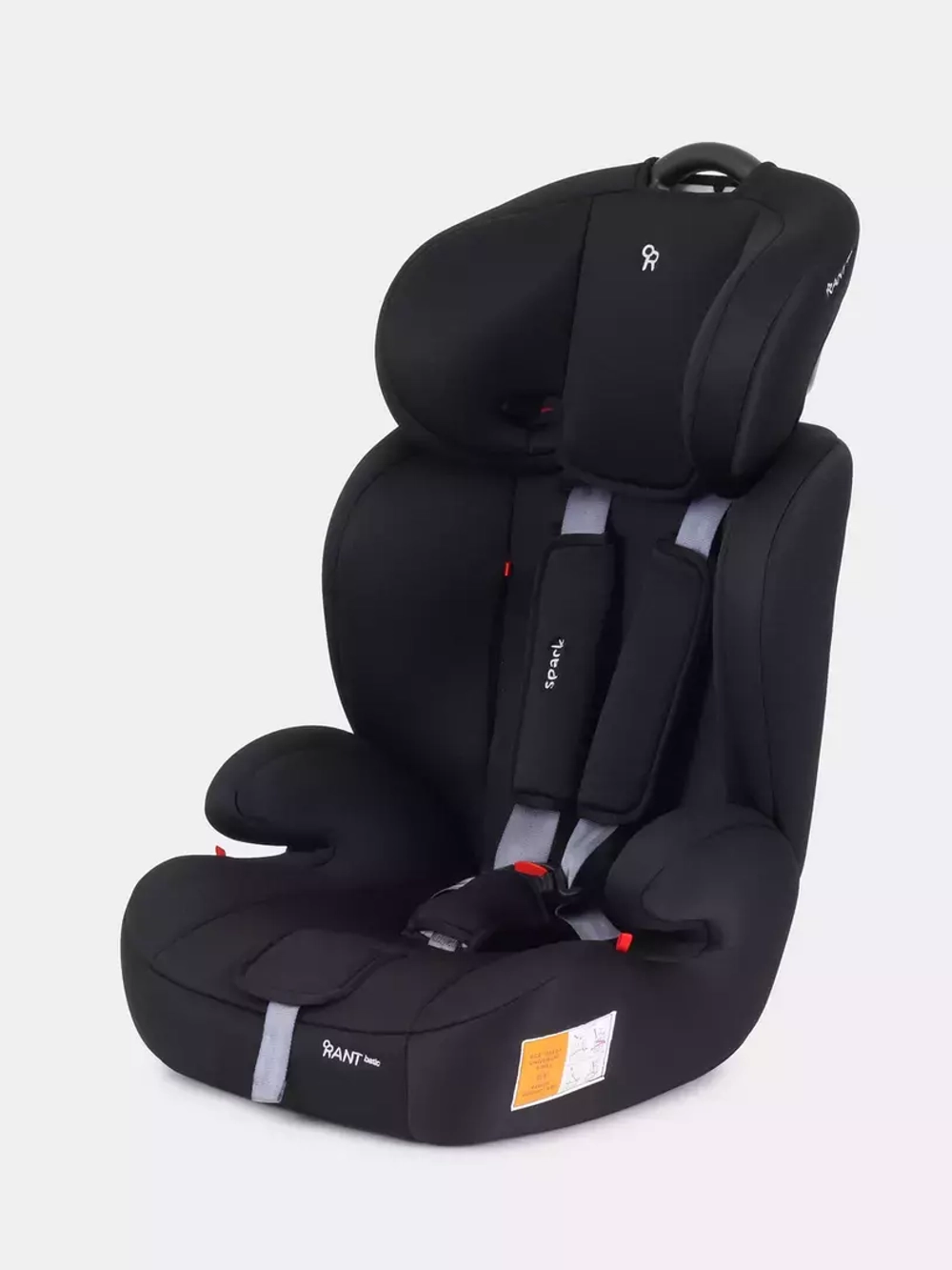 Автокресло ZY10 "Spark" RANT basic (Black) группа 1-2-3 (9-36 кг)