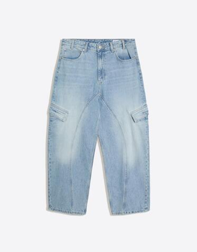 Мужские джинсы карго neobarrel fit - BERSHKA