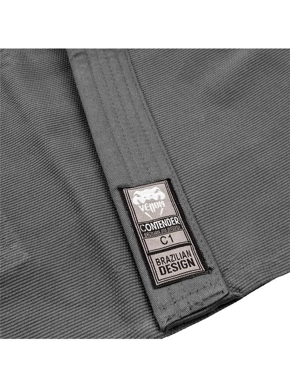 Кимоно для бжж Venum Contender Kids Grey с поясом