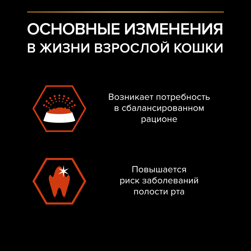 Сухой корм Pro Plan VITAL FUNCTIONS для кошек поддержание здоровья органов чувств с лососем 3 кг