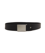 Кожаный ремень ADJ BEVELED PLAQUE 35MM Calvin Klein - черный(K50K510950)
